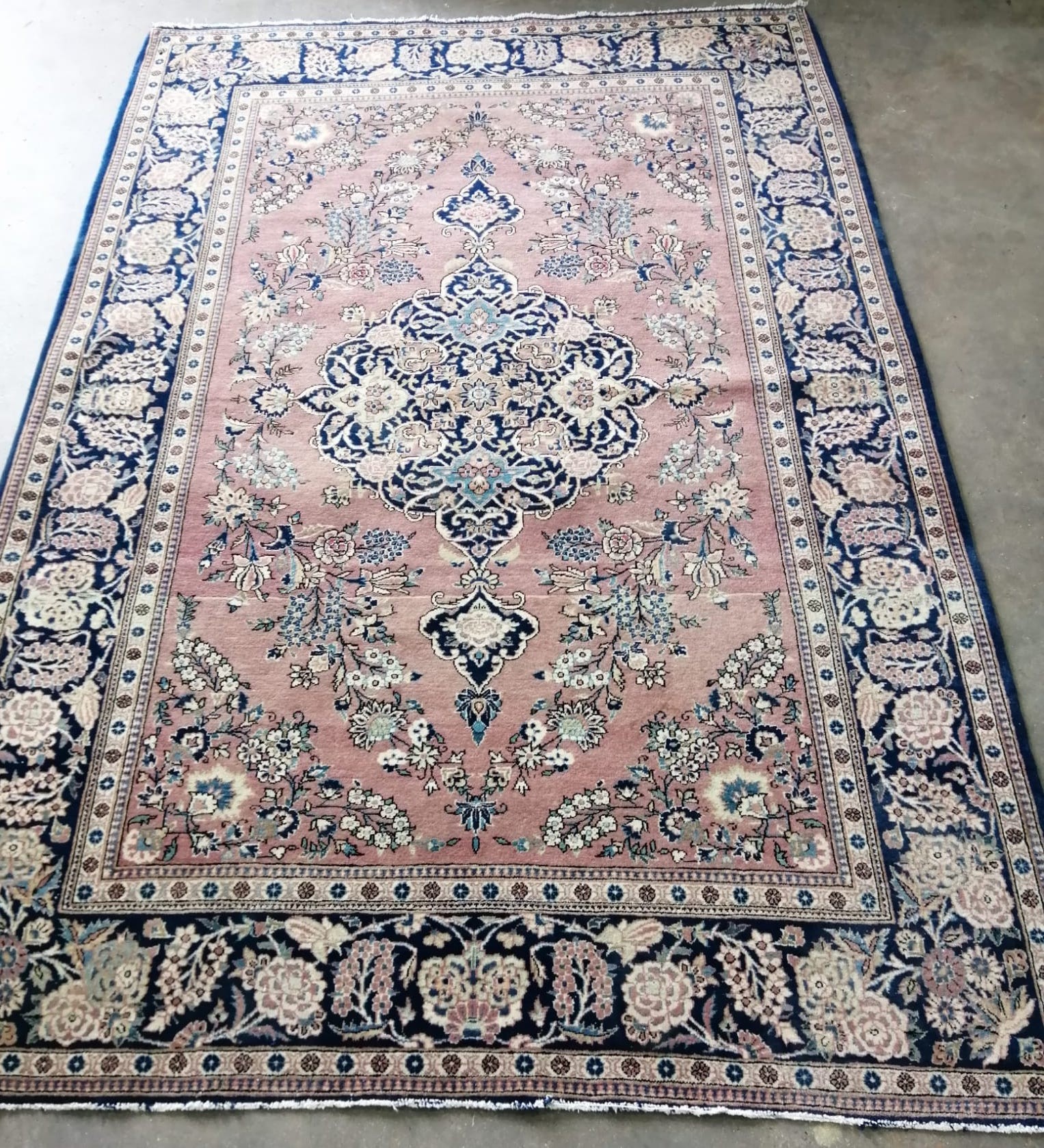 A Kashmir rug, 202 x 133cm